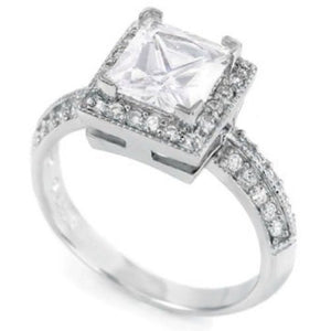 ment Ring Princess Cut size  4-11 - Blades and Bling Sterling Silver Jewelry