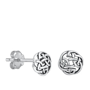 Celtic infinity knot earrings