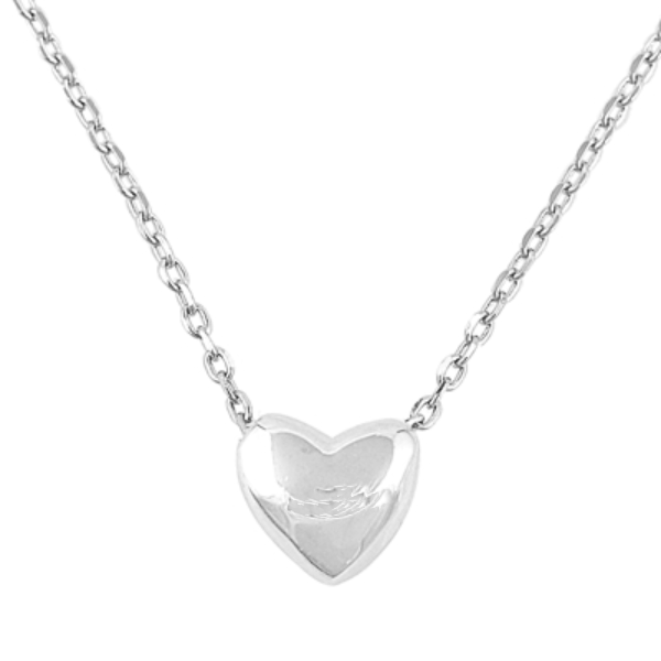 Womens and girls heart necklace