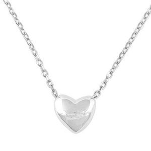 Womens and girls heart necklace