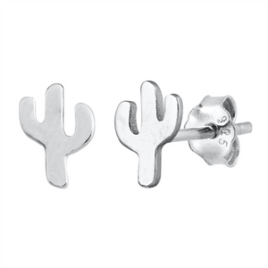 Womens and girls Saguaro cactus earrings