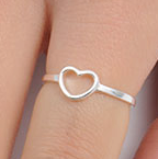 Cute heart ring