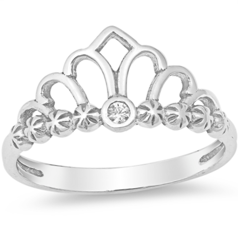 Ice queen tiara ring