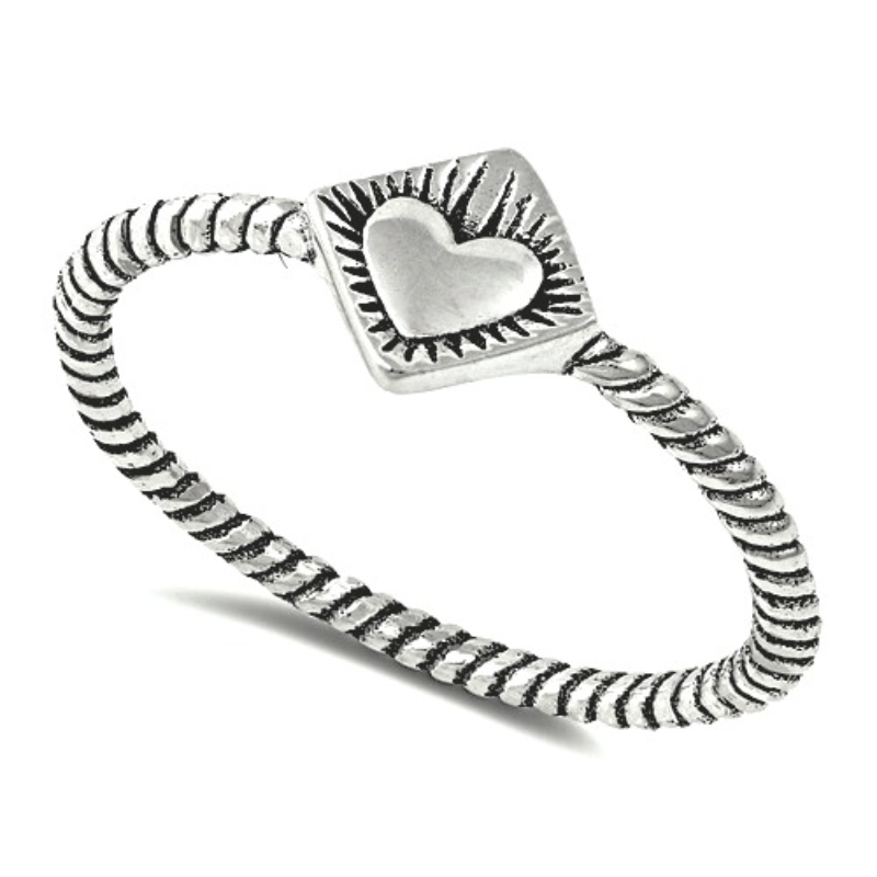 Vintage heart ring