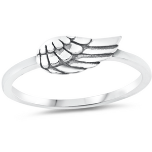 Angels wings ring