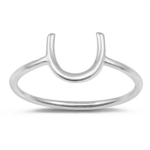 Simple horsehoe ring