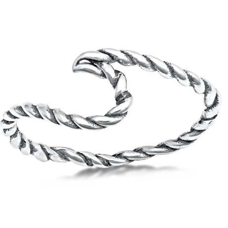Rope wave ring