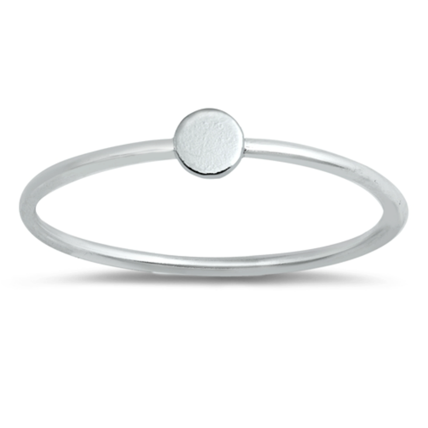 Womens and girls little circle ring