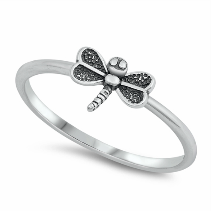 Womens and girls dragonfly ring 