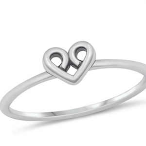 Small heart ring