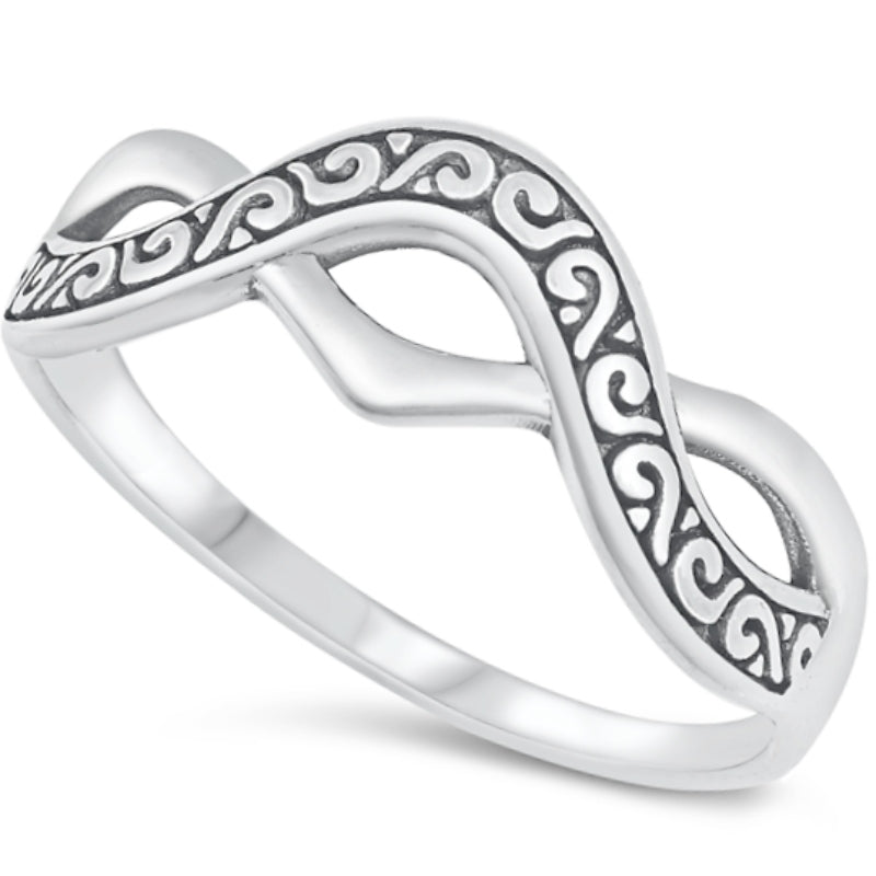 Tribal infinity ring