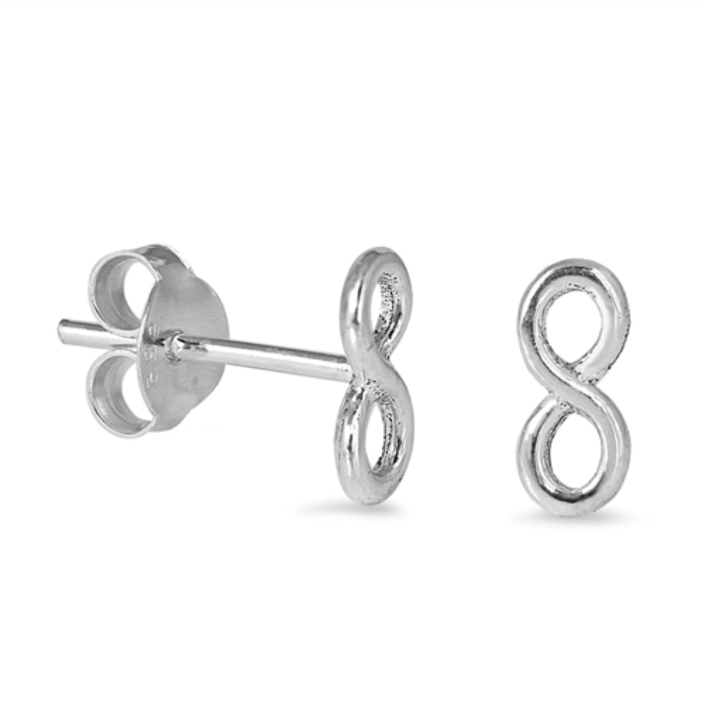 Infinity knot earrings