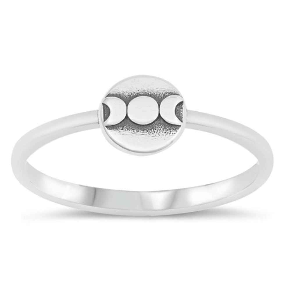Moon phases ring