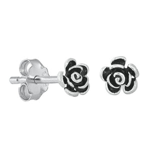 Small Rose stud earrings