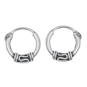 Unisex continuous threader earrings