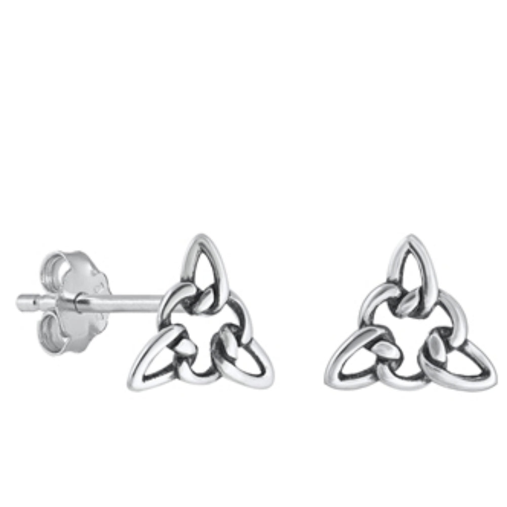 Celtic Knots Triquetra earrings