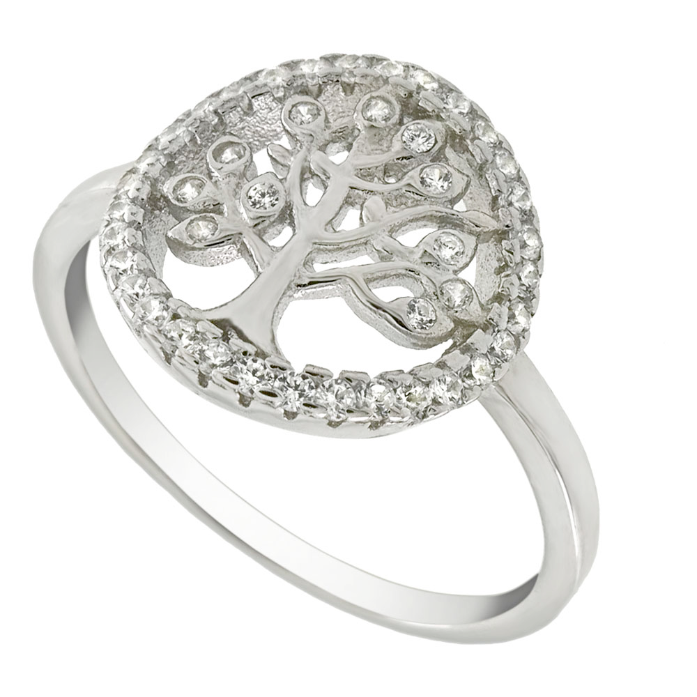 Womens and girls tree of life ring