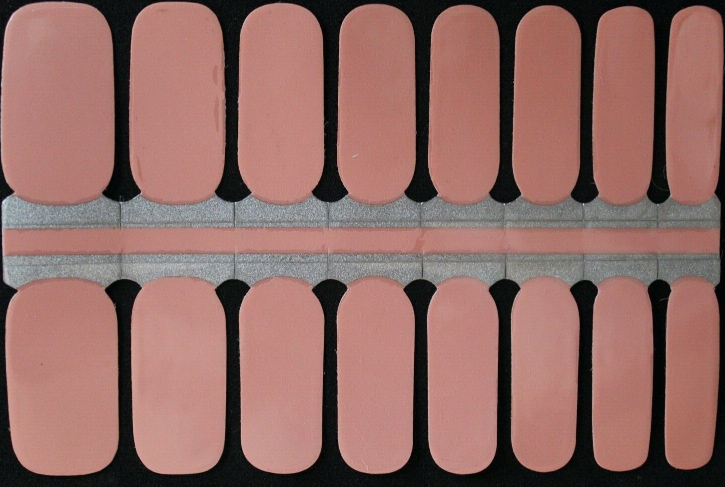 Pretty Pink nail polish wraps strips stickers
