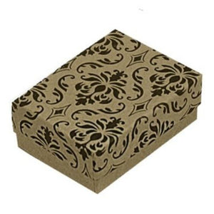 Paisley gift box for blue heart ring