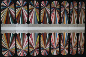 Kaleidoscope nail polish wraps strips