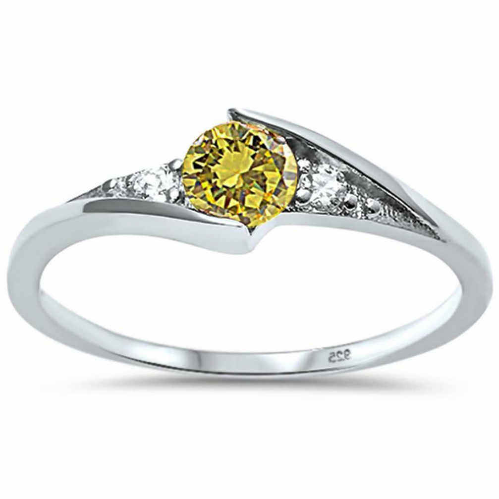 Buy SIDHGEMS 8.25 Carat / 9.00 Ratti Natural Yellow Topaz Gemstone Ring  (Sunela Stone Ring) Lab Certified Adjustable Silver Plated Ring in  Panchdhatu for Men and Women, Sunhela Stone Ring at Amazon.in