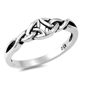 Celtic Triquetra Triad ring